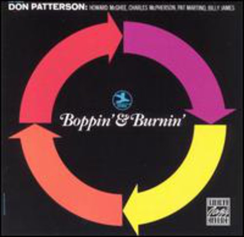 the album cover for Don Patterson - Boppin & Burnin