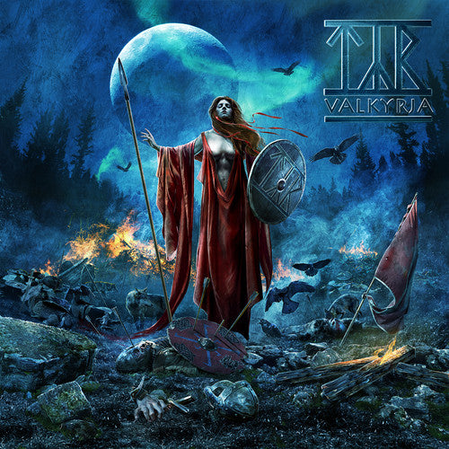 the album cover for Tyr - Valkyrja