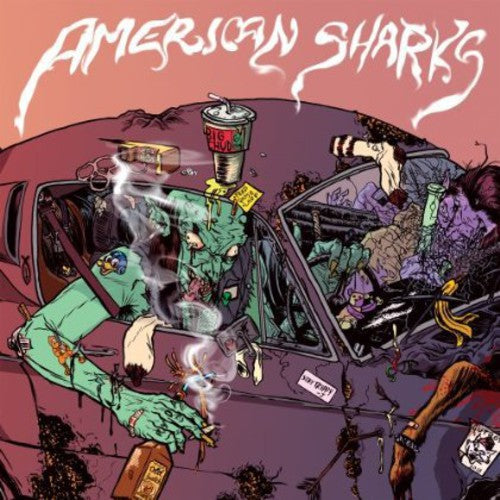 the album cover for American Sharks - American Sharks