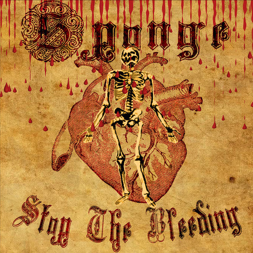 the album cover for Sponge - Stop the Bleeding