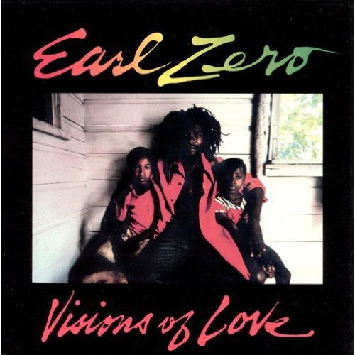 the album cover for Earl Zero - Visions of Love