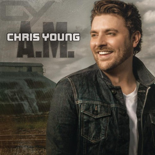 the album cover for Chris Young - A.M.