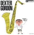 the album cover for Dexter Gordon Quartet - Daddy Plays the Horn