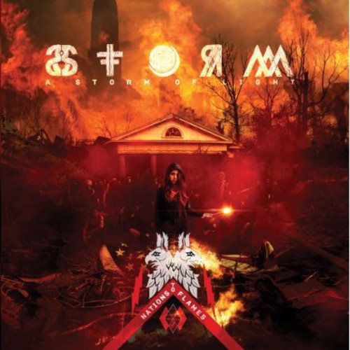 the album cover for Storm Of Light - Nations to Flames