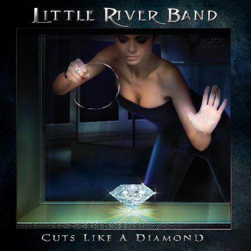 the album cover for Little River Band - Cuts Like a Diamond