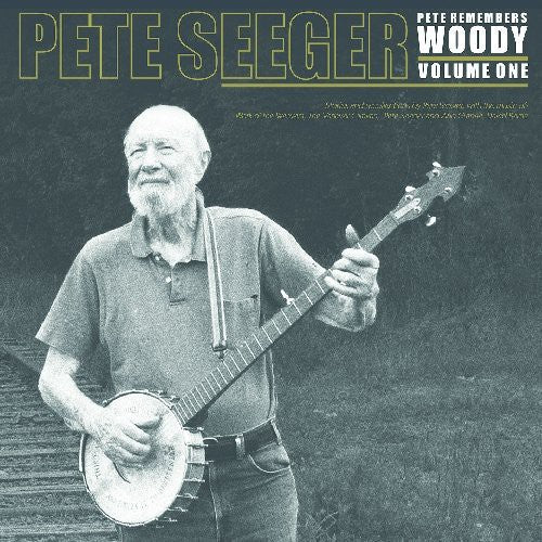 the album cover for Pete Seeger - Pete Remembers Woody PT 1