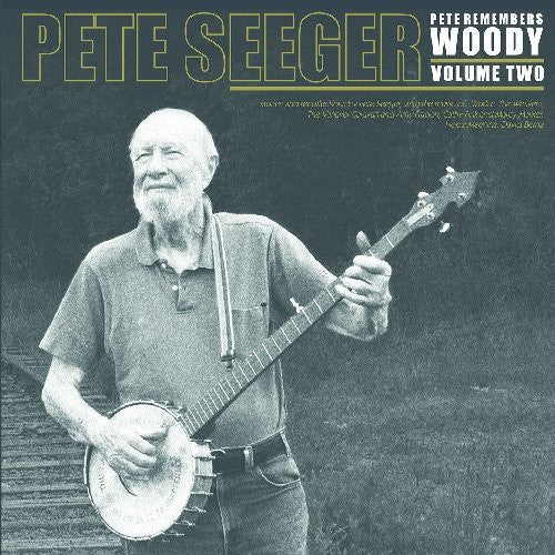the album cover for Pete Seeger - Pete Remembers Woody PT 2