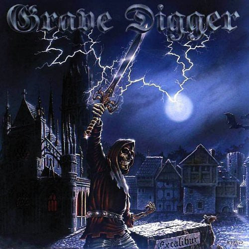 the album cover for Grave Digger - Excalibur [Limited Edition Vinyl]