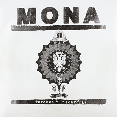 the album cover for Mona - Torches & Pitchforks