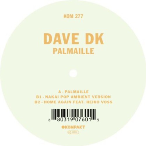 the album cover for Dave Dk - Palmaille