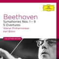 the album cover for Wiener Philharmoniker - Symphonies Nos 1-9 / 5 Overtures