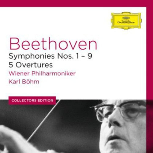 the album cover for Wiener Philharmoniker - Symphonies Nos 1-9 / 5 Overtures
