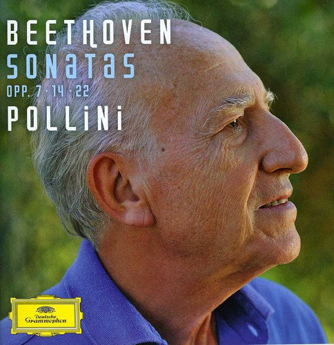 the album cover for MAURIZIO POLLINI - Piano Sonatas