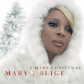 the album cover for Mary J. Blige - A Mary Christmas