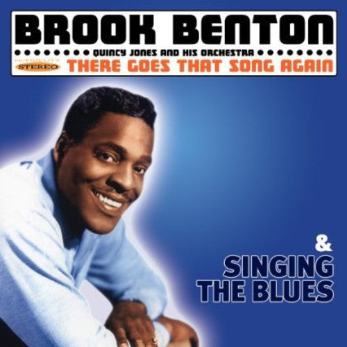 the album cover for Brook Benton - There Goes That Song Again / Singing the Blues