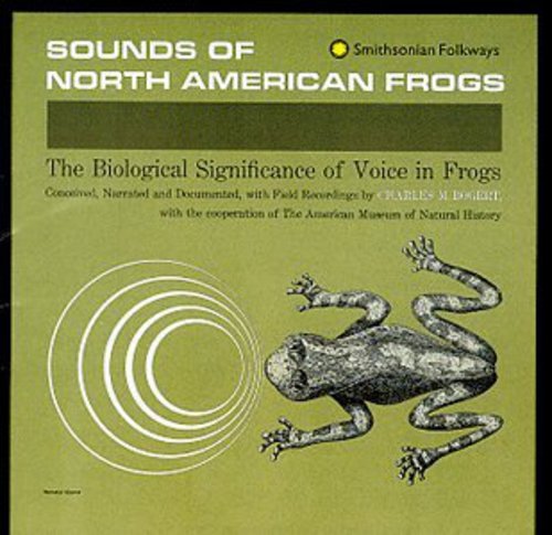 the album cover for Sounds Of North American Frogs - Sounds of North American Frogs