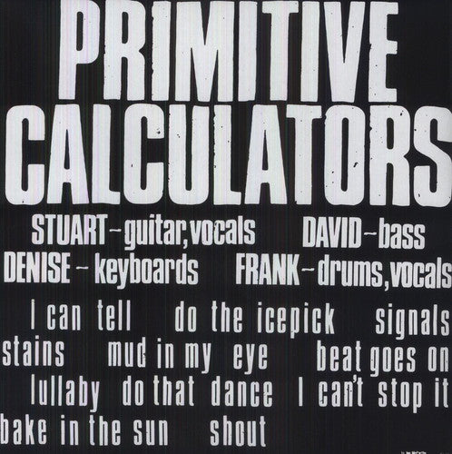 the album cover for Primitive Calculators - Primitive Calculators
