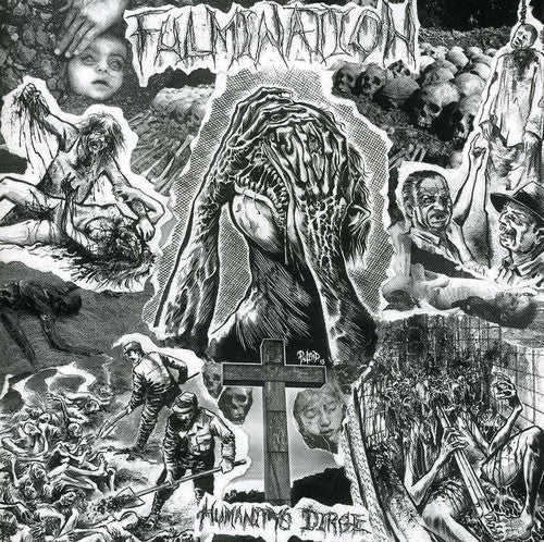 the album cover for Fulmination - Humanity's Dirge
