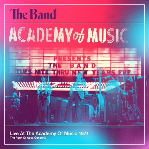 the album cover for The 2000s Karaoke Band - Live at the Academy of Music 1971