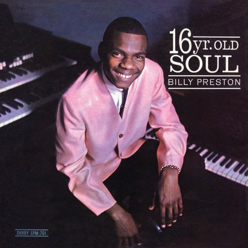 the album cover for Billy Preston - 16 Yr. Old Soul
