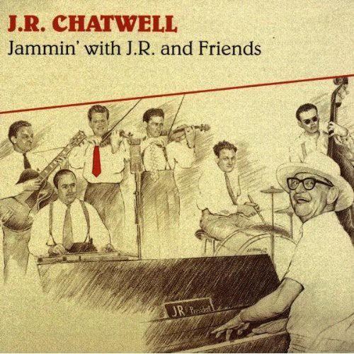 the album cover for J Chatwell R - Jammin' with J.R. & Friends