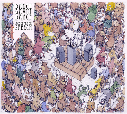 the album cover for Dance Gavin Dance - Acceptance Speech
