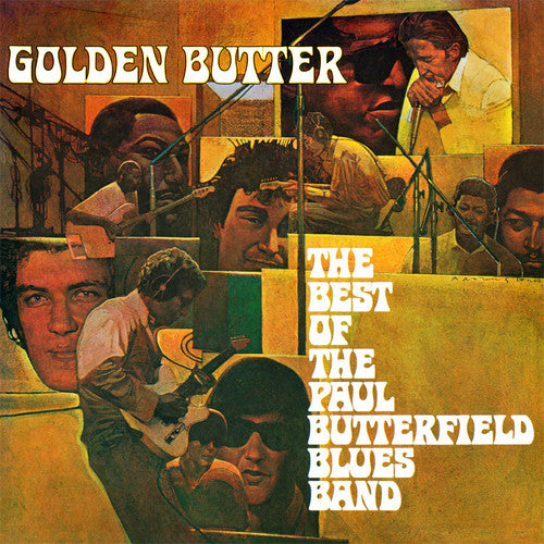 the album cover for Butterfield Blues Band - Golden Butter: The Best Of The Paul Butterfield Blues