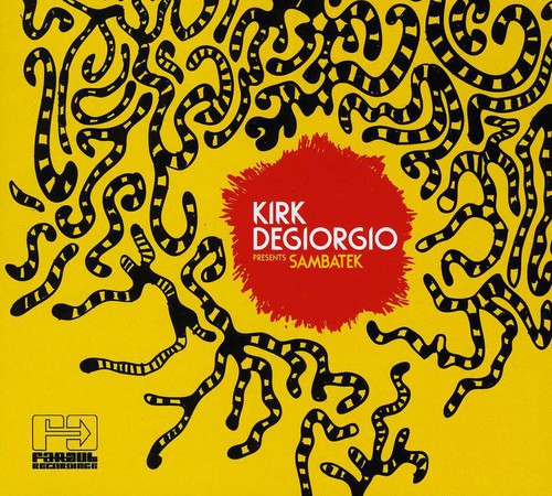 the album cover for Kirk Degiorgio - Sambatek