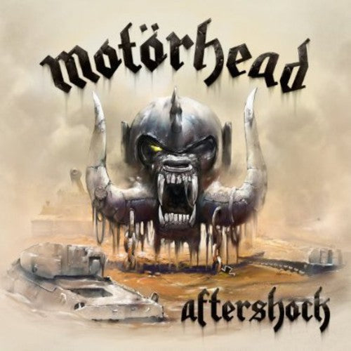 the album cover for Motörhead - Aftershock