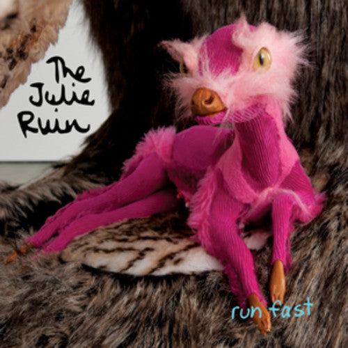 the album cover for The Julie Ruin - Run Fast