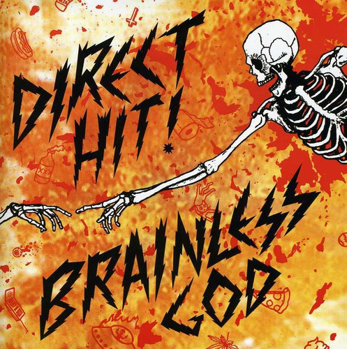 the album cover for Direct Hit! - Brainless God