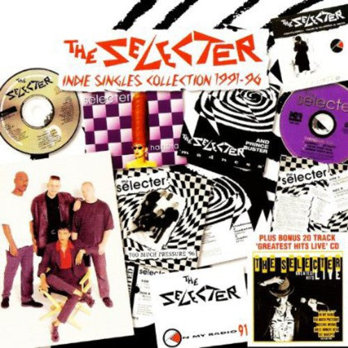the album cover for The Selecter - Indie Singles Collection 1991-96