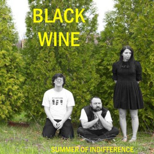 the album cover for Black Wine - Summer of Indifference