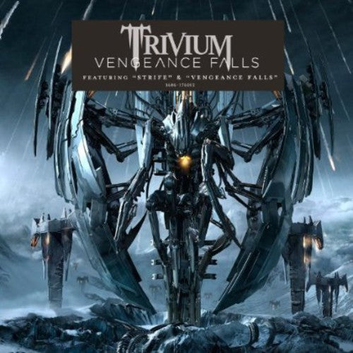 the album cover for Trivium - Vengeance Falls