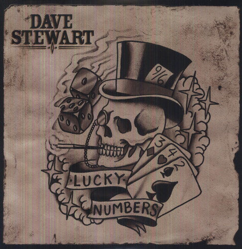 the album cover for Dave Stewart - Lucky Numbers [Vinyl]