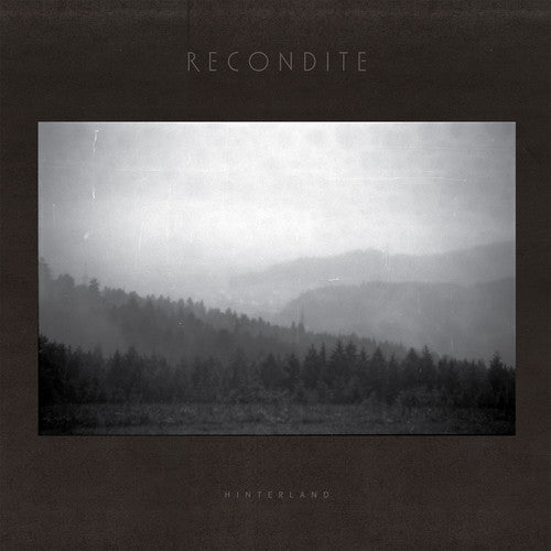 the album cover for Recondite - Hinterland