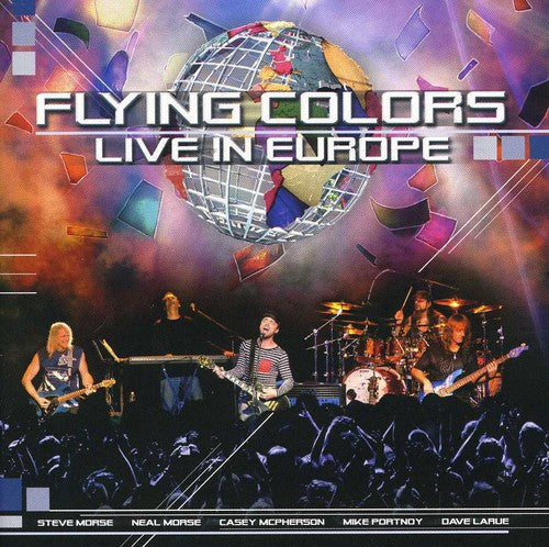 the album cover for Flying Colors - Live in Europe