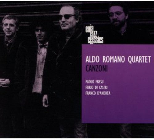 the album cover for Aldo Romano Quartet - Canzoni