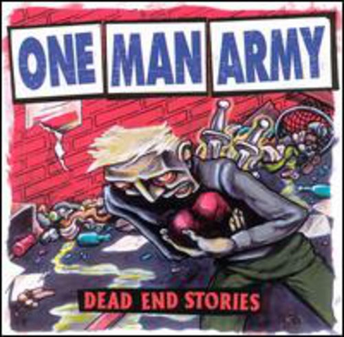 the album cover for One Man Army - Dead End Stories