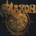the album cover for Saxon - Sacrifice