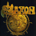 the album cover for Saxon - Sacrifice
