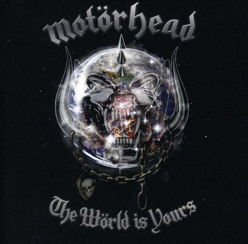 the album cover for Motörhead - The World Is Yours
