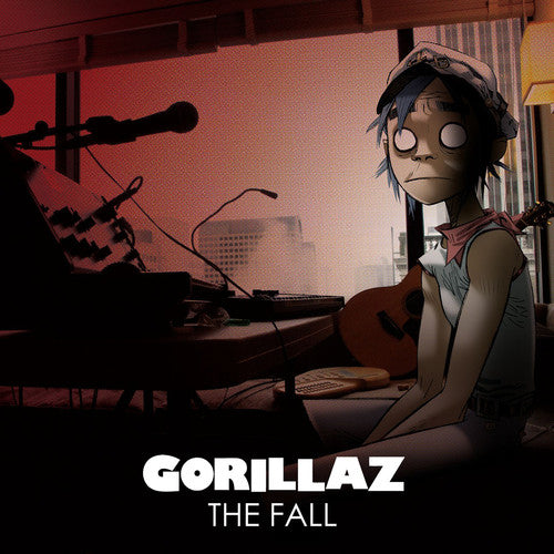 the album cover for Gorillaz - The Fall