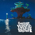 the album cover for Gorillaz - Plastic Beach (W/Dvd) [Deluxe] (Bril)