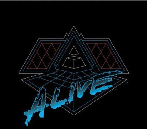 the album cover for Daft Punk - Alive 2007