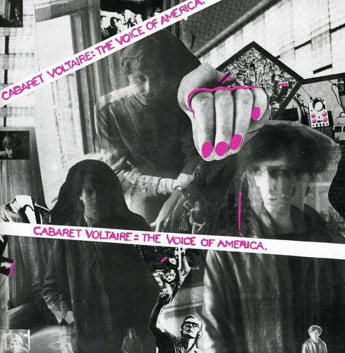 the album cover for Cabaret Voltaire - The Voice Of America