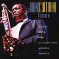 the album cover for John Coltrane - Traneing In