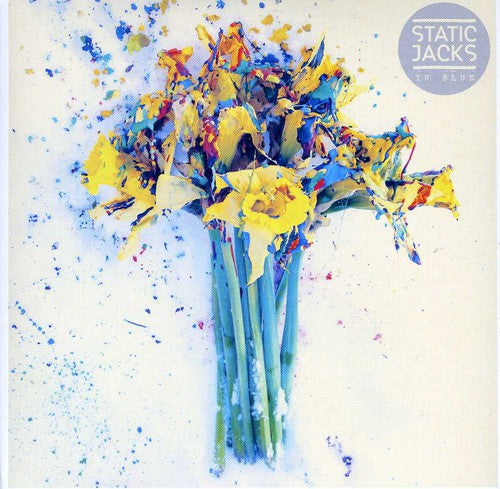 the album cover for The Static Jacks - In Blue
