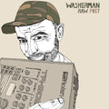 the album cover for Washerman - Raw Poet