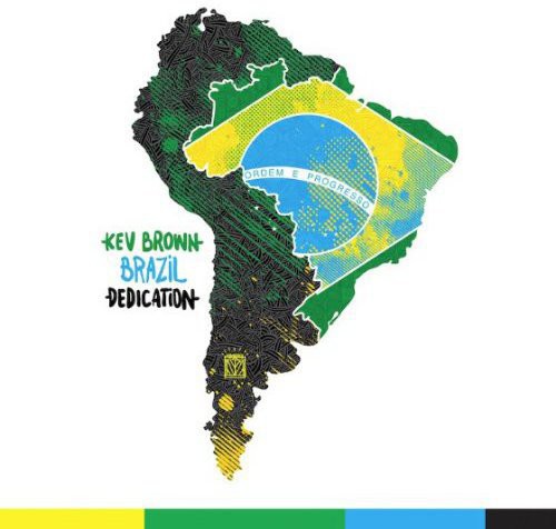 the album cover for Kev Brown - Brazil Dedication